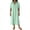 #0386-Mint Green, variant on Pounoo New 2025 Shorts for Girls 4-16 Casual Solid Summer Half Shorts Pants Elastic Waisted Skin-Friendly Girls Shorts 7-8
