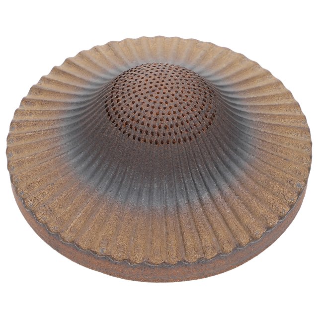 1pc Creative Tea Filter Ceramic Tea Strainer Tea Ware Accessory (Brown)