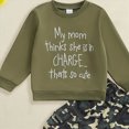 thumbnail image 4 of HFHAPW Baby Toddler Boy Clothes Fall Winter Outfit Letter Print Long Sleeve Sweatshirts Pants Set 6 9 12 18 24 Months 3T 4T 5T 6T 7T 8T 9T Boy Clothes(Camouflage,2-3 Y), 4 of 4