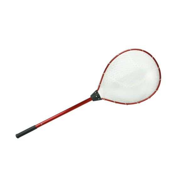 fastboy Fishing Landing Nets Telescopic Rod Accs Foldable Wear-resistant Lightweight Aluminum Alloy for Fisherman Tools Red