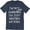 Navy Heather, variant on Men's Fun I'm Not Sleeping I'm Just Resting My Eyes Fathers Day Gift T-Shirt