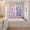 Blue, variant on Spring Floral Kitchen Curtains Window Panels, Summer Botanical Purple Pink Flower Insulated Window Treatment Curtain, Grommet Curtains for Bedroom/Living Room/Bathroom, 2 Piece 52"Wx72"L
