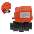 thumbnail image 3 of Válvula De Bola Eléctrica, Válvula De Bola De Accesorios Industriales De PVC Eléctrica Motorizada Para Calibre Dn32 Ctf002 Ac 220v Para Industrias De Calefacción Y Ahorro De Energía, 3 of 14