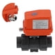 thumbnail image 2 of Válvula eléctrica AV, válvula de bola eléctrica motorizada Válvula de bola motorizada Válvula de bola eléctrica de PVC Calidad inigualable NikouMX herramienta, 2 of 8