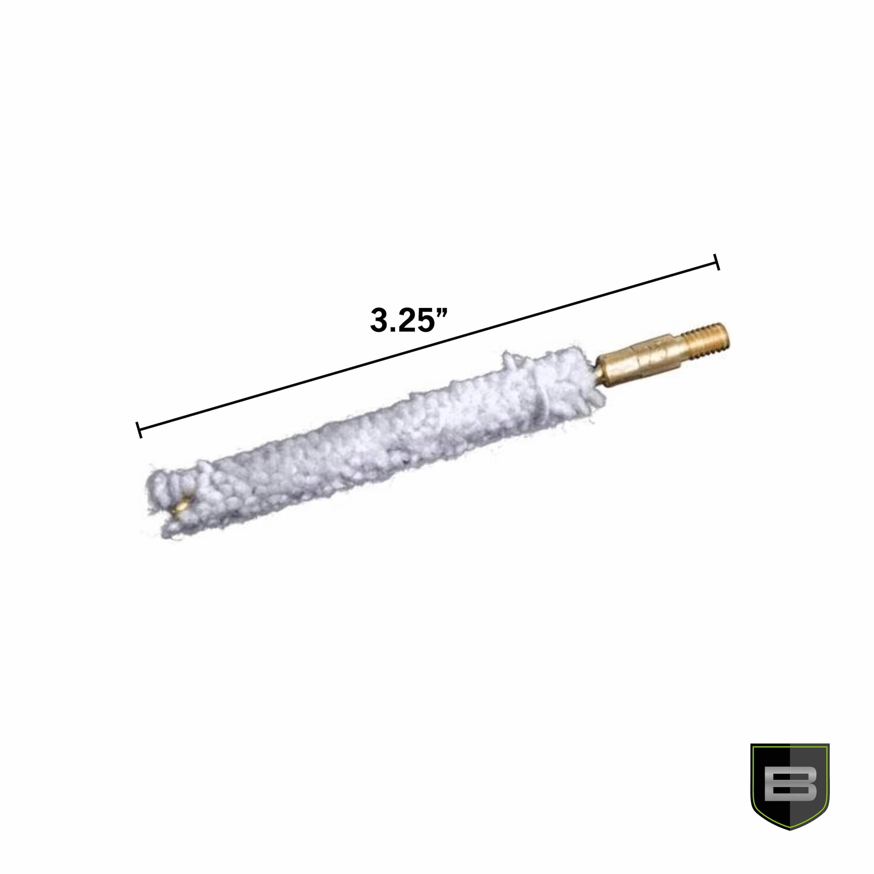 Breakthrough Clean Technologies® Bore Mop Cleaning Swabs, .25, .264 Caliber & 6.5mm, White