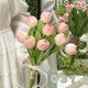 thumbnail image 4 of Tulipán artificial de 33 cm de largo, tacto real, de poliuretano, ideal para primavera, Pascua, hogar, cocina, decoración de bodas., 4 of 8