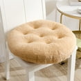 thumbnail image 5 of ZZYuan Seat Cushion Clearance, Comfortable Square and Round Artificial Lambswool Chair Pads,Soft Fluffy Chair Seat Cushion Plush Cushions Seat Pad for Home Office Meditation, 5 of 6
