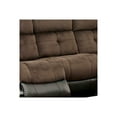 thumbnail image 3 of Hadley I Sofa Contemporary Style, Brown & Espresso Finish, 3 of 5