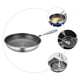 thumbnail image 3 of Sartén de fritura de huevo conveniente para cocinar huevo sartén de metal filete frito sartén acero inoxidable, 3 of 5