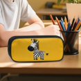 thumbnail image 6 of DISNIMO Kids Backpack for Boys Girls 4-8, Zebra Stripe Printed 17 Inch Lightweight Backpack with Lunch Box & Pencil Pouch, Large Capacity School Bag Bookbag Set for Primary Middle School Students, 6 of 7