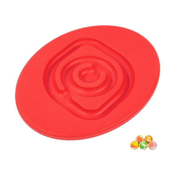 Tablero de equilibrio Sunnimix Juguete Montessori Tabla de equilibrio Rojo
