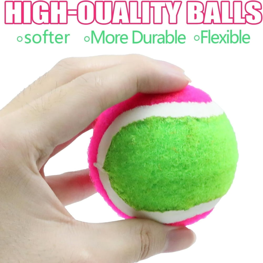 Baweave Toss and Catch Ball Game Set 8 Discs & 8 Balls Velcro Catching Ball Set Beach Games Yard Games Suitable for Family Teens Adults