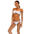 thumbnail image 3 of VF-Sport - Bikini, Bandeau Top and Tie Bottom, Two Piece Set (White, Large), 3 of 7