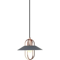 Modern Minimalist Metal Pendant Lamp for Dining Room, Simple Iron Pendant Light for Kitchen Island, Indoor Rustic Farmhouse Pendant Lighting, Retro Industrial Pendant Light Fixture