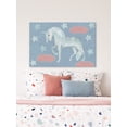 thumbnail image 5 of Marmont Hill Dreamy Night Unicorn Canvas Wall Art, 5 of 7