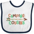 thumbnail image 3 of Inktastic Camping Cousins- Arrow Boys or Girls Baby Bib, 3 of 4
