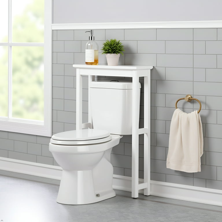 VASAGLE Étagère De Rangeent Pour Toilettes, Aroire De Rangeent De