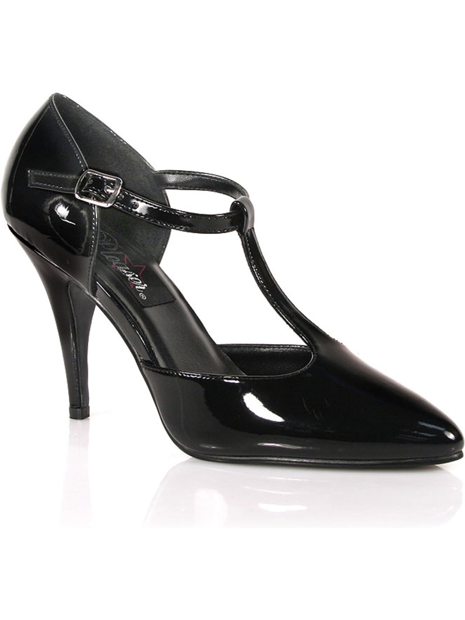 black patent shoes women's