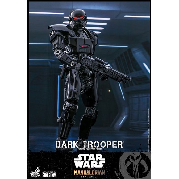 Star Wars The Mandalorian 13 Inch Action Figure 1/6 Scale - Dark Trooper Hot Toys 907625