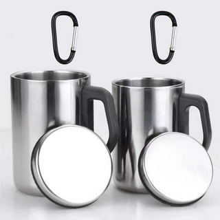 METAL COFFEE MUG W.CARABINER - MCMWC