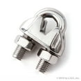 thumbnail image 2 of Red Hound Auto Malleable Galvanized Wire Rope Cable Clip 5/16 Inches - 8mm Premium, 2 of 4
