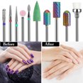 thumbnail image 3 of 10PCS Nail Drill Bit Set Professional Creative Nail Art Tool Manicure Drill Bit, 3 of 10