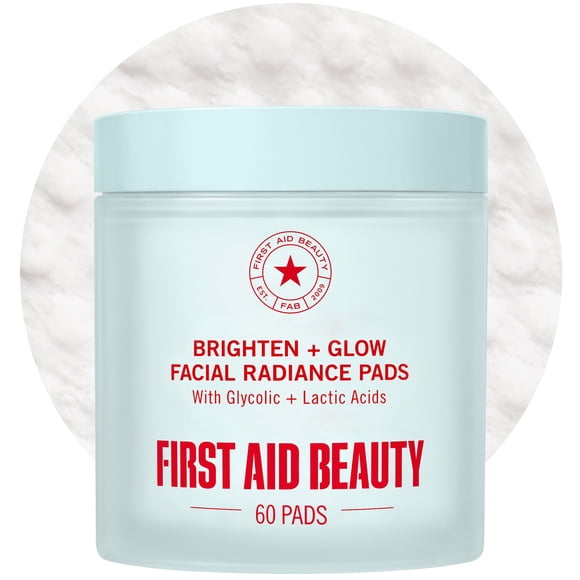 Pads exfoliantes First Aid Beauty Facial Radiance, 60 piezas