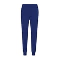 thumbnail image 7 of CHUMUD Women's Scrubs Set - Sporty V-Neck Medical Top and Stretch Waist Cargo Pant, Uniform Jogger Suit for urse Esthetician Workwear, 7 of 7