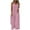 Pink, variant on Htigea Clearance Casual One Piece Loose Jumpsuit for Women Summer Plus Size Overalls Off Shoulder Pockets Romper Red,S