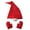 Red, variant on Christmas Tree DIY Decoration Xmas Tree Top Hat Nose Gloves Gnome Ornament Hanging Decoration Ornament