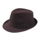 thumbnail image 1 of Sombreros para hombre y mujer, estilo clásico, de paja, de color liso, de poliéster, estilo jazz británico., 1 of 4