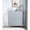 Gray, variant on Console Cabinet with Four Doors | Keeps Essentials in a Stylish Space | Chrome - Accented & Multi - Color Design | Alleviates the Lack of Storage Place