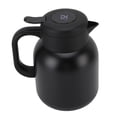 thumbnail image 1 of Thermal Coffee Carafe with Tea Infuser, 1500ml Temperature Digital Display Stainless Steel Smart Double Walled Vacuum Hot Cold Retention Pot, Ergonomic Handle Tea Carafe for, 1 of 7