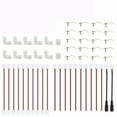 thumbnail image 5 of 54Pcs 3528/2835 8Mm 2Pin Rgb Led Strip Light Connector Cable Kit, 5 of 5