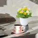 thumbnail image 4 of Arreglo floral artificial para centro de mesa del hogar, 4 of 5