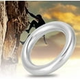 thumbnail image 3 of Stainless Steel Metal O Ring, 50mm/2" ID Thick 12mm Round Welded O Rings Buckles Metal Loop for Yoga, Dog Leash, Chain, Macrame, Hanging Slings Rope, Climbing Grear, Hammock, Fitness$$Plumbing & HVAC, 3 of 8