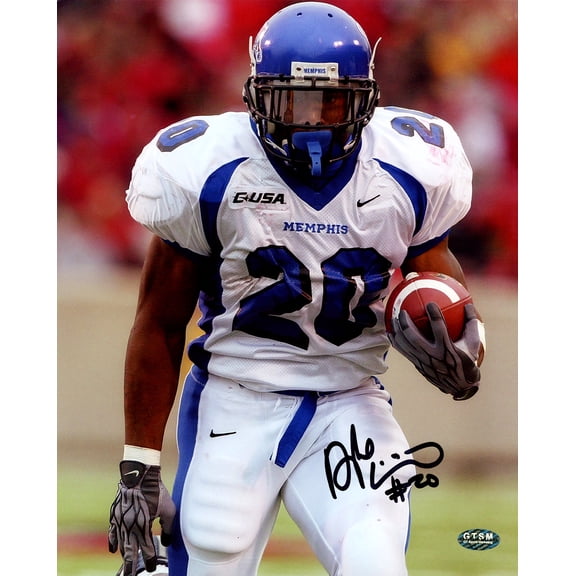 DeAngelo Williams Autographed 8X10 Photo Memphis Tigers GTSM 208963