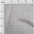 thumbnail image 2 of oneOone Polyester Spandex Gray Fabric Musical Instruments Fabric For Sewing Printed Craft Fabric By The Yard 56 Inch Wide, 2 of 5