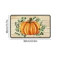 thumbnail image 3 of Qjidjing Thanksgiving Pumpkin Doormat 15.75×23.62inch, Non-Slip Washable Outdoor Mat Fall Harvest Rug for Porch Kitchen Entryway Decor, 3 of 6
