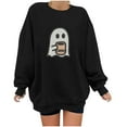 thumbnail image 2 of Enjoytime Fall Clothes for Women Halloween Vintage Ghost Printed Cute Pullover Sweatshirt Casual Loose Winter Long Sleeve Plus Size Tops, 2 of 5