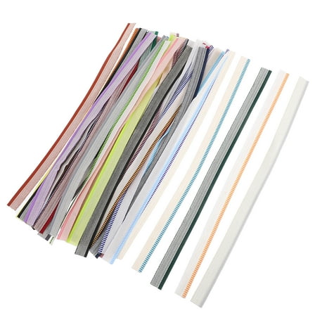 Pretyzoom 48Pcs Bookbinding Repair Kit Headband Straps Assorted Colors Easy Adhesion