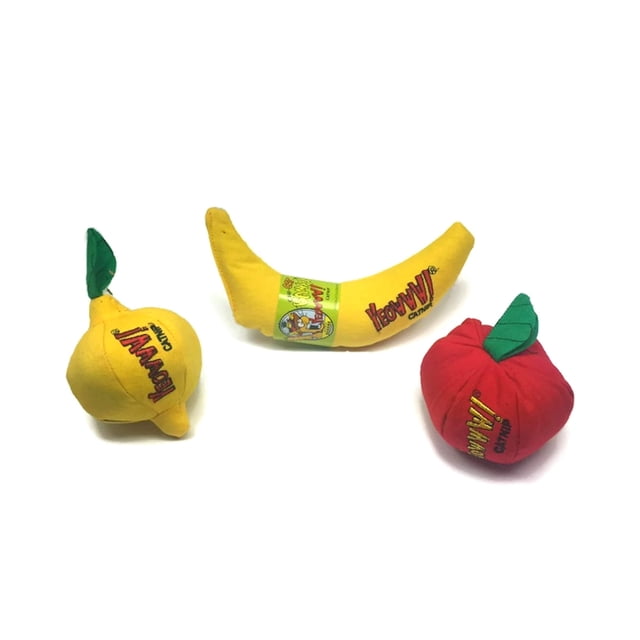 Juguete de catnip OPULA Yeowww! Cesta de Frutas para Gatos