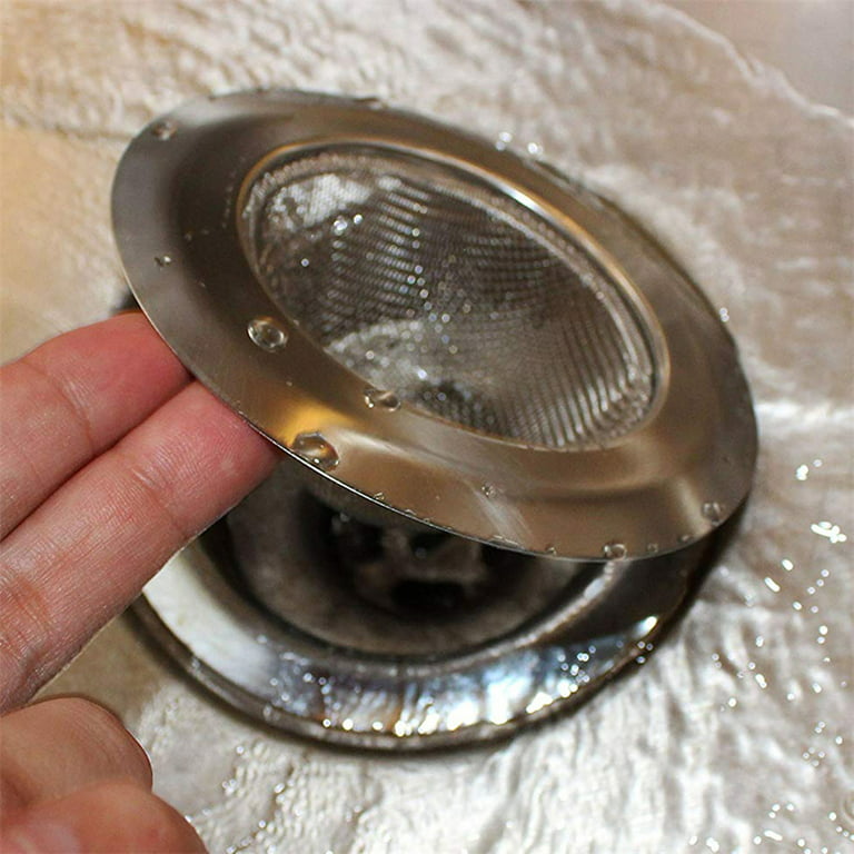 Stainless Steel Bathtub Hair Catcher Stopper Shower Drain Hole Filter,  Strainer