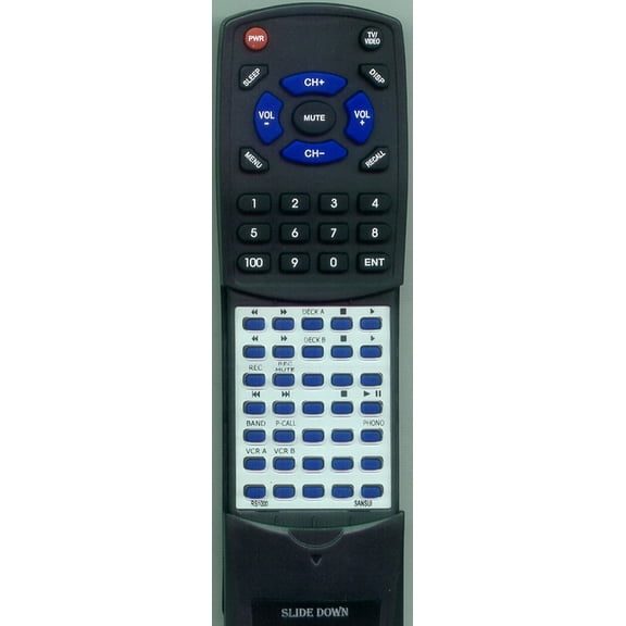 Replacement Remote for SANSUI RS-1000, RTRS1000, RS1000
