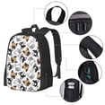 thumbnail image 3 of Balery French Bulldog3 Backpack for Men and Women - Durable 600D Oxford Cloth -Large Capacity, Water-Resistant School, Travel, and Hiking Bag, 3 of 7
