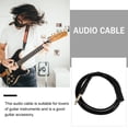 thumbnail image 3 of OULII electric guitar connection cable guitar cord Black Sound Transmission 1Set, 3 of 8
