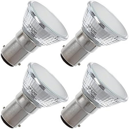 

Newhouse Lighting 1383-2320-4 LED Elevator Bulb 1383 Base BA15S Halogen Replacement 200 Lumen 12V 3000K White 4-Pack