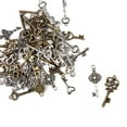 thumbnail image 3 of Cousin DIY Antique Keys Bulk Charm Assortment, 50 Piece, Silver/Gold Metal, Adult, Unisex, 3 of 7
