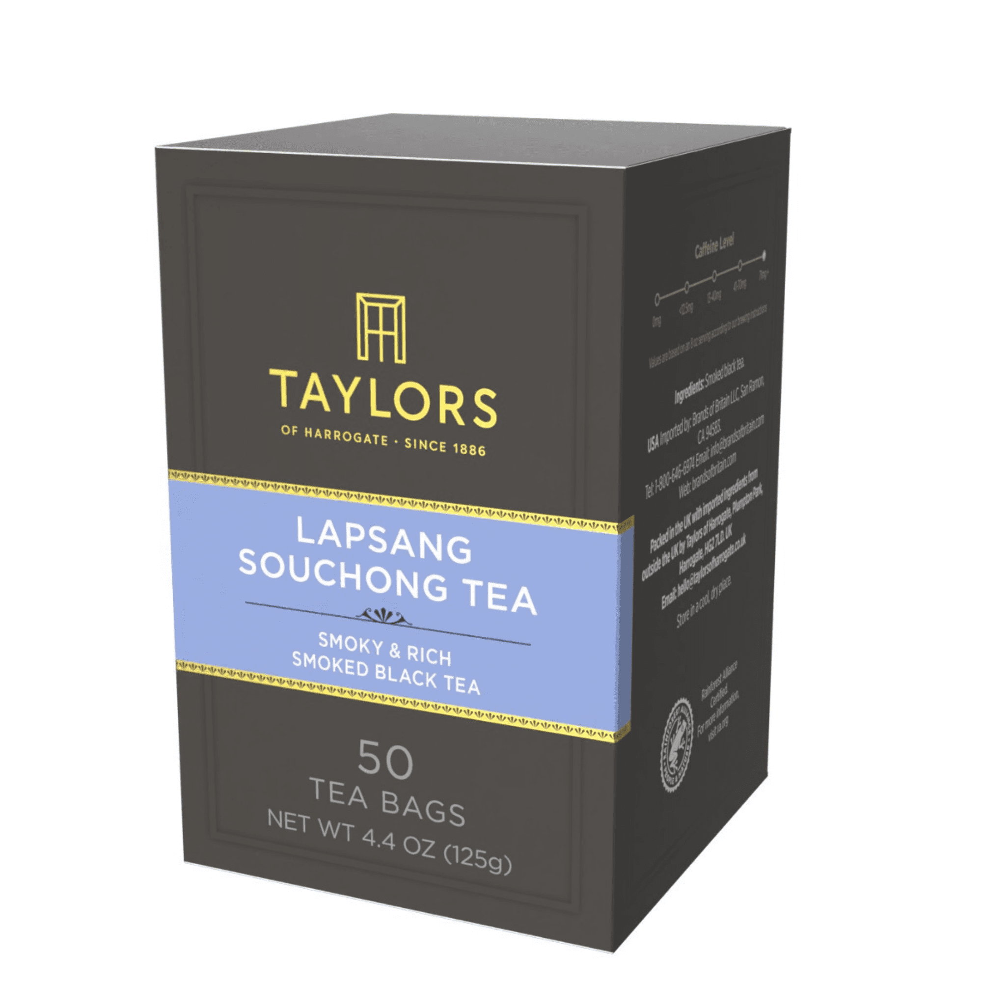 Taylors of Harrogate English Breakfast Black Tea 50 Teabags Full