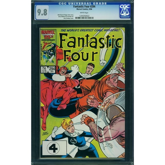 Fantastic Four #294 - CGC 9.8 Comic Book